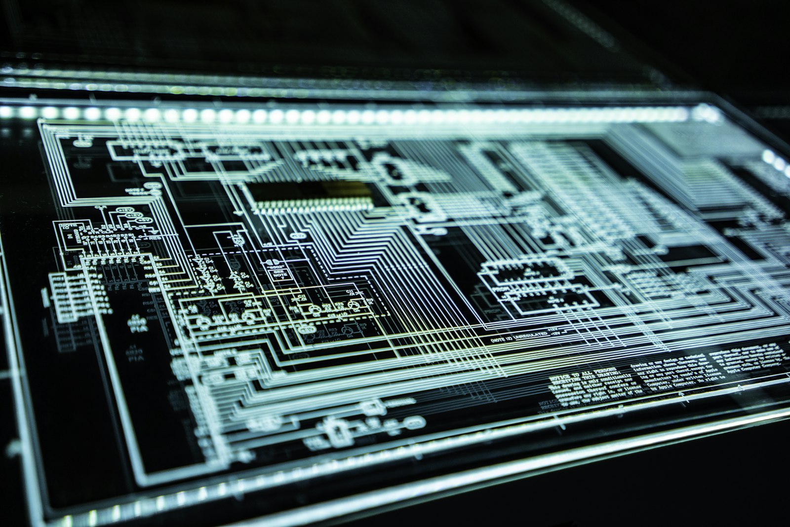 Cybersecurity concept on a computer screen