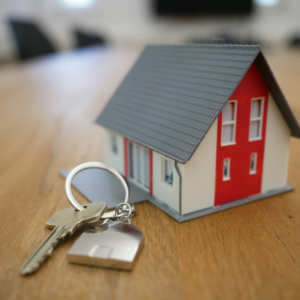 House for sale with keys