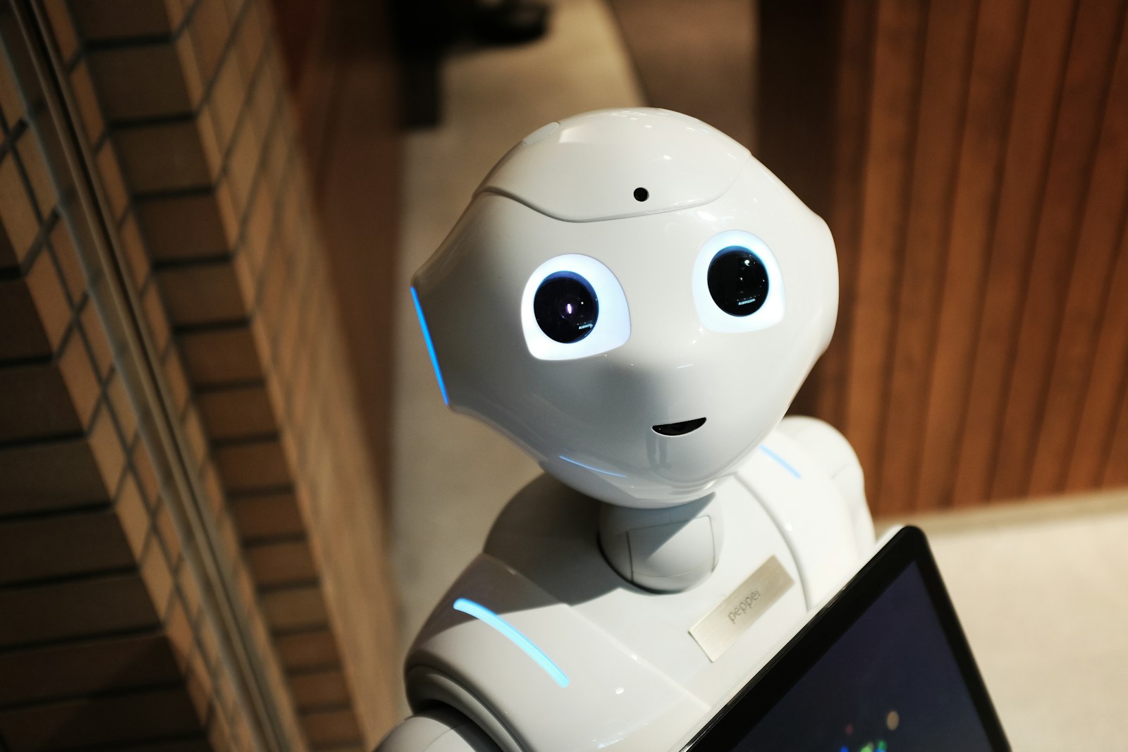 Robot representing artificial intelligence